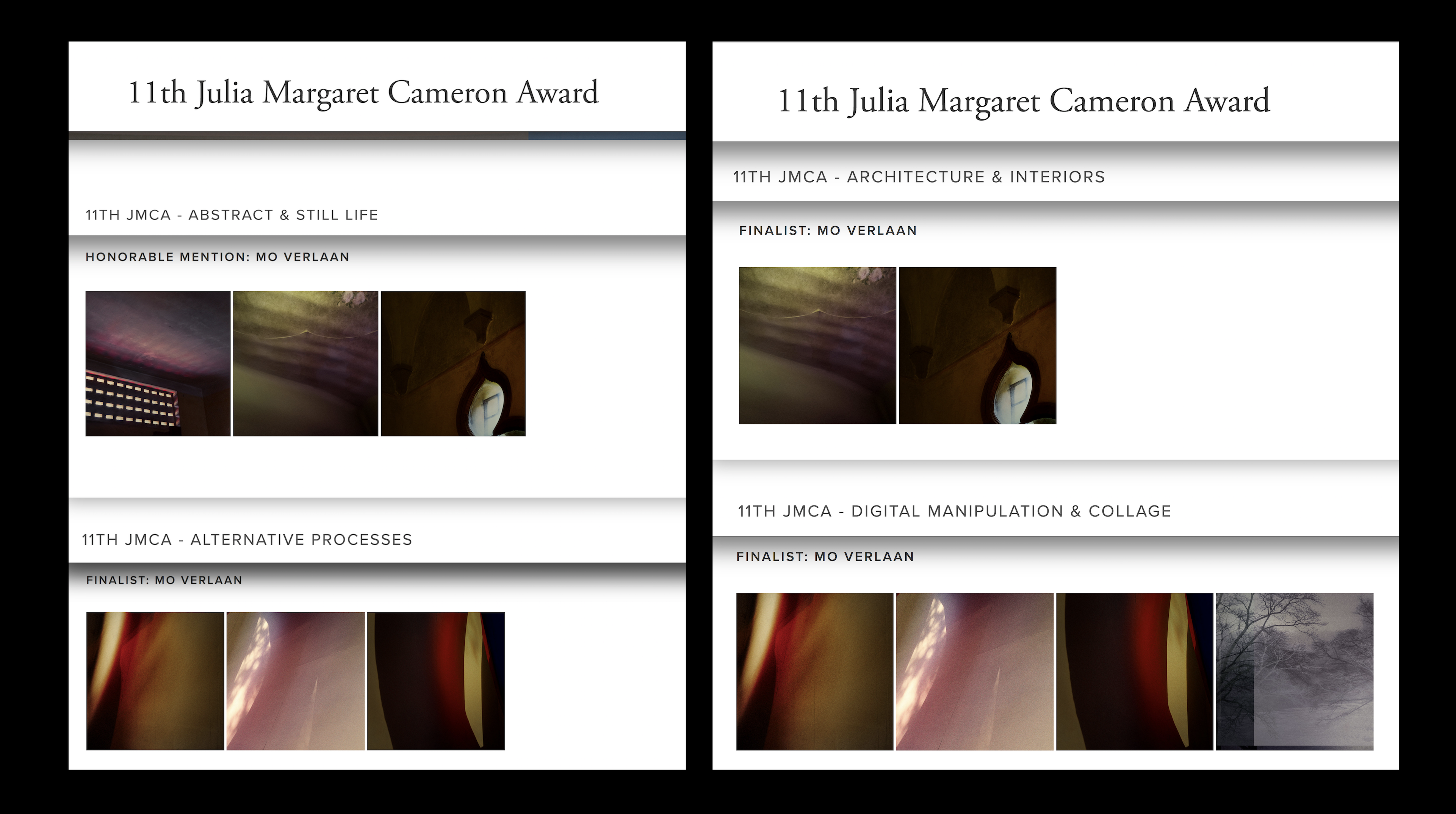 Winner honorable mention in category Abstract at 11th JMCA